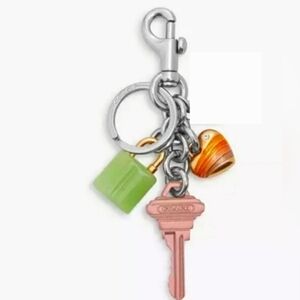 Coach Key Cluster Bag Charm